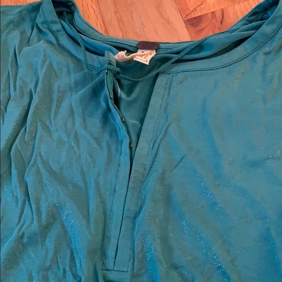 Free people Olivia glitter pleaded top - Picture 5 of 6